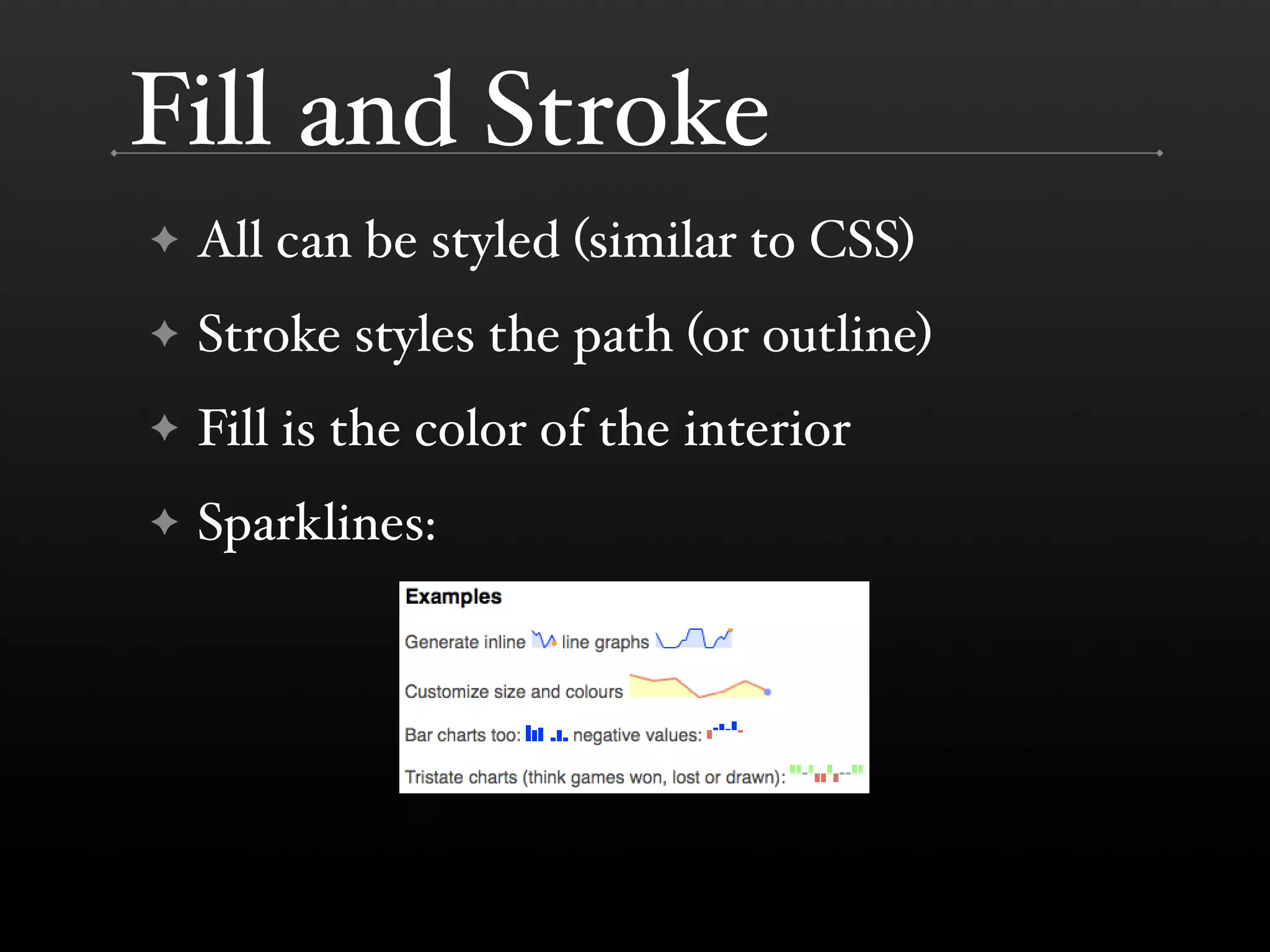 Building a Visualization Language