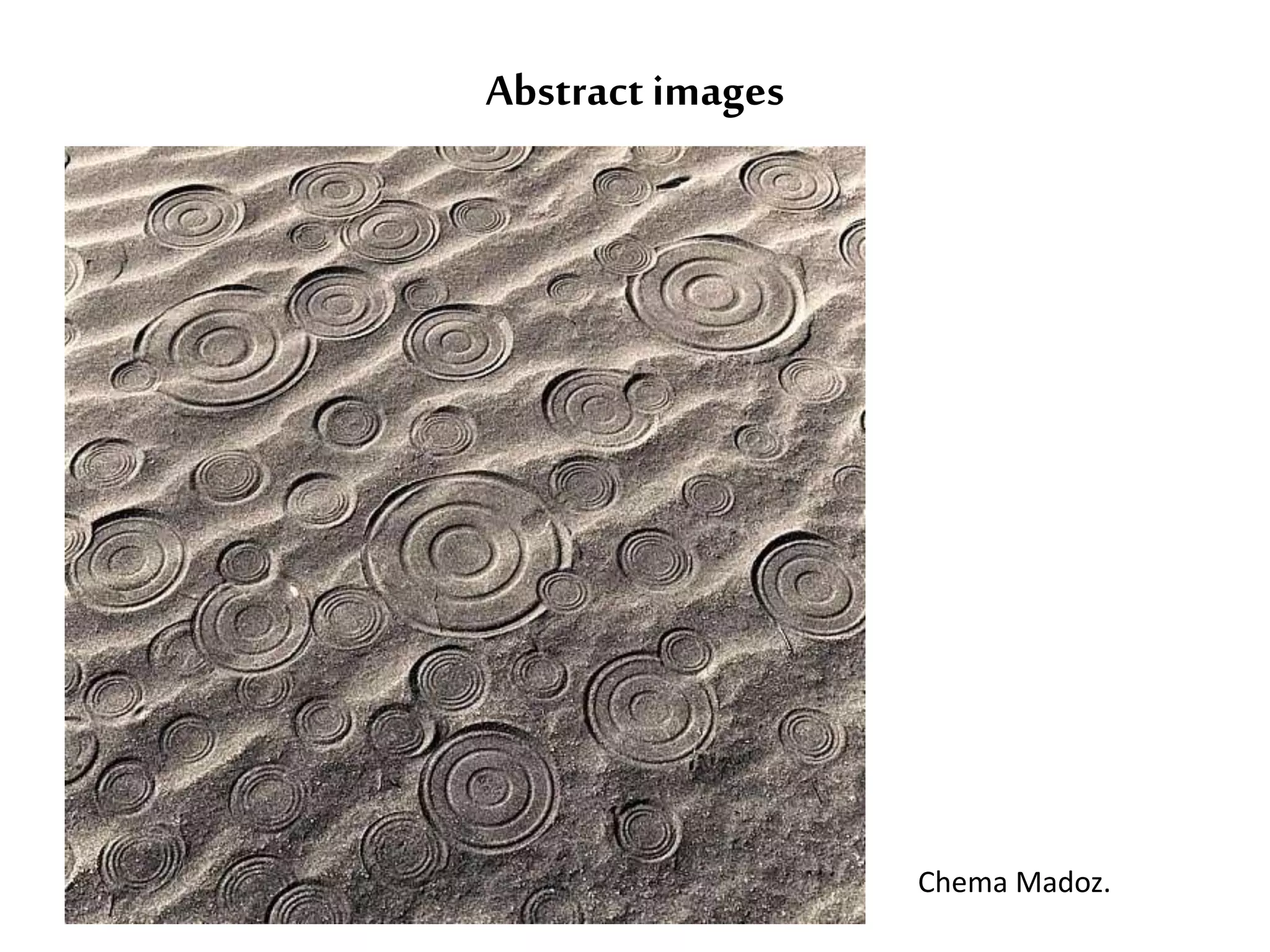 Abstract images 
Chema Madoz. 
