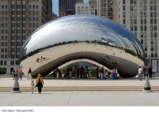 Anish Kapoor. Cloud gate (2004)
 