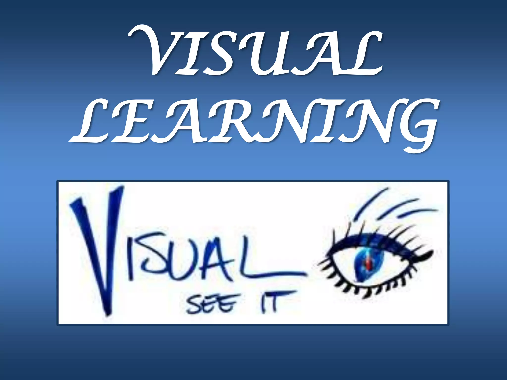 Visual learner | PPT