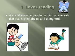 Visual learning characteristics | PPTX