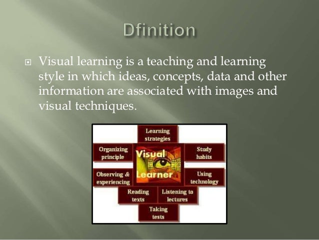 visual learning strategies visual learning strategies