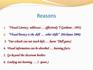 Visual literacy presentation | PPT