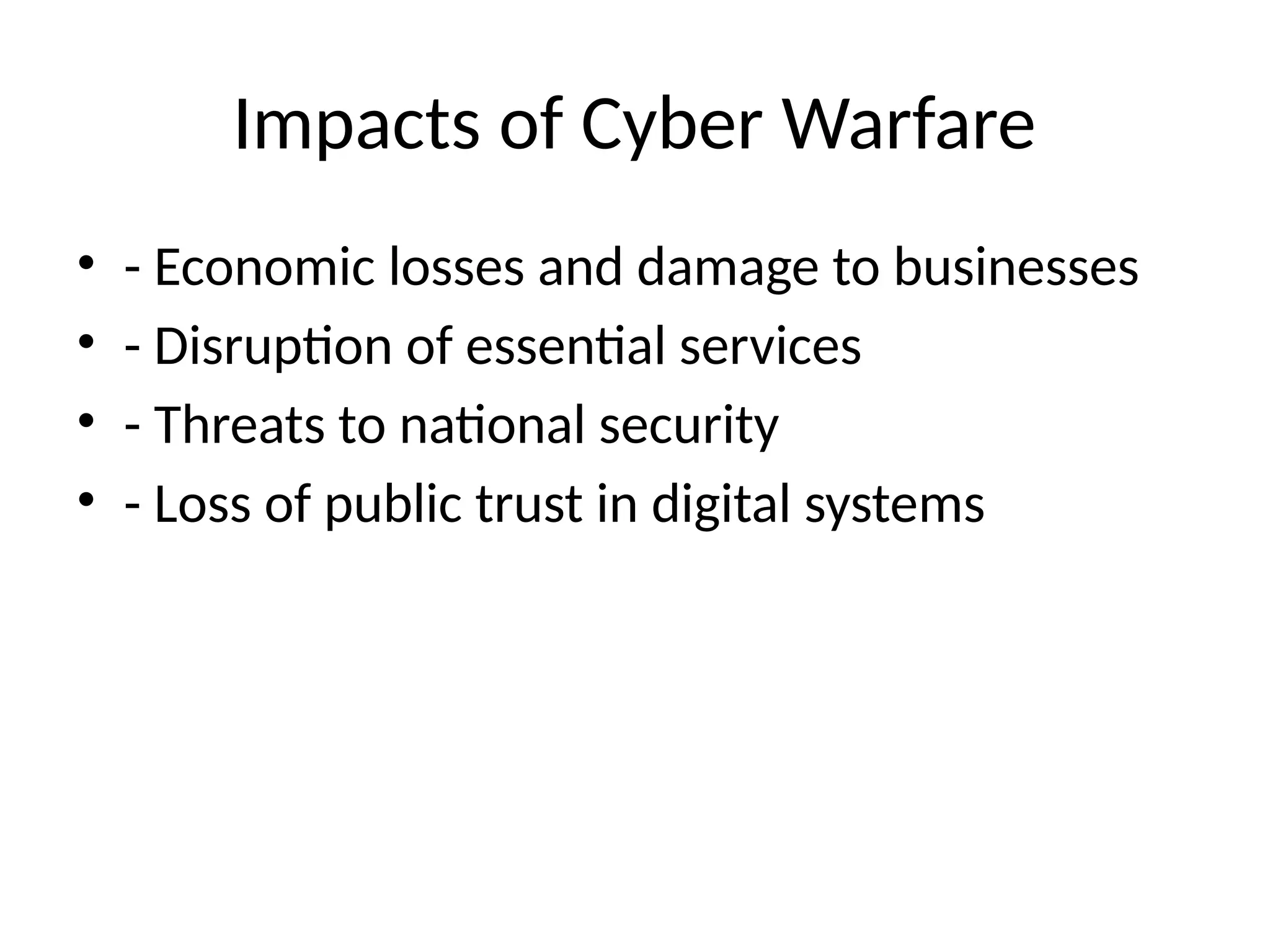 Visually Enhanced Cyber Warfare Presentation Pptx