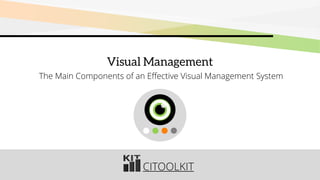 CITOOLKIT
Visual Management
The Main Components of an Effective Visual Management System
 
