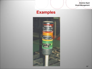 Zeeshan Syed 
Visual Management 
187 
Examples 
 
