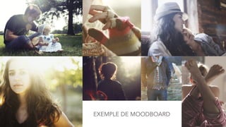 12
BIEN CHOISIR SES IMAGES
EXEMPLE DE MOODBOARD
 