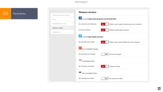 72
Paramètres03
PINTEREST
 