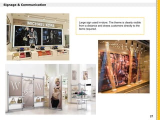 `
Signage & Communication
Large sign used in-store. The theme is clearly visible
from a distance and draws customers directly to the
items required.
27
 