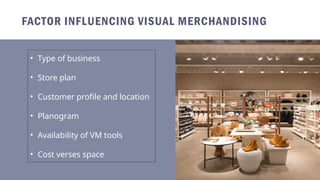fashion visual merchandising and window display | PPTX