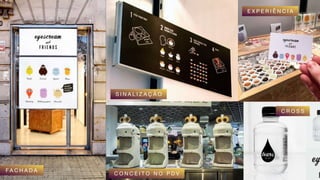 F A C H A D A
S I N A L I Z A Ç Ã O
E X P E R I Ê N C I A
C O N C E I T O N O P D V
C R O S S
 