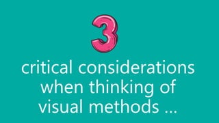 Visual Methodologies in Evaluations | PPTX