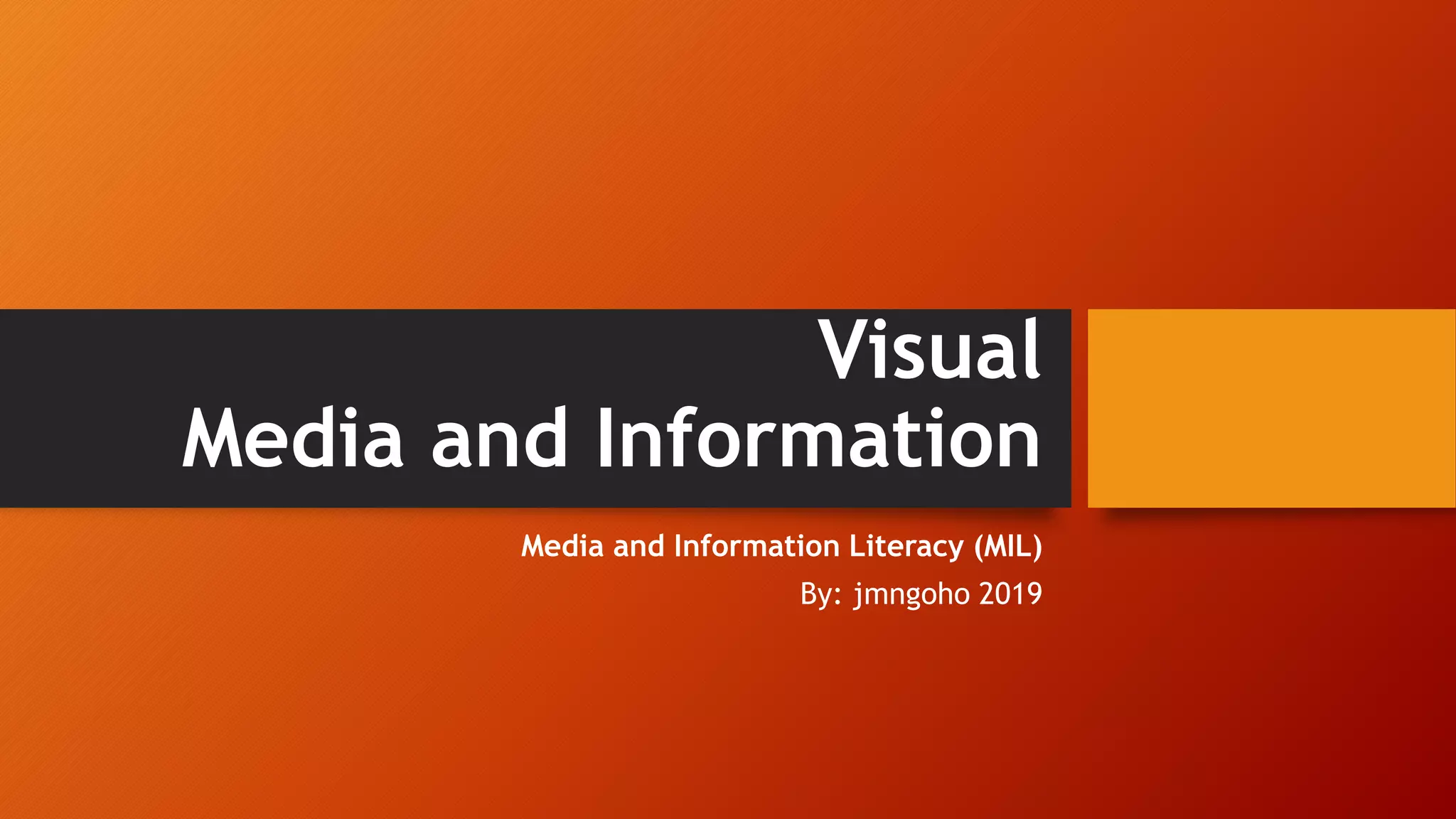 Visual Media | PPTX