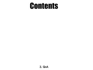 Contents
 
