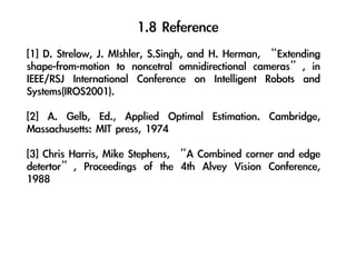Visual odometry presentation_without_video