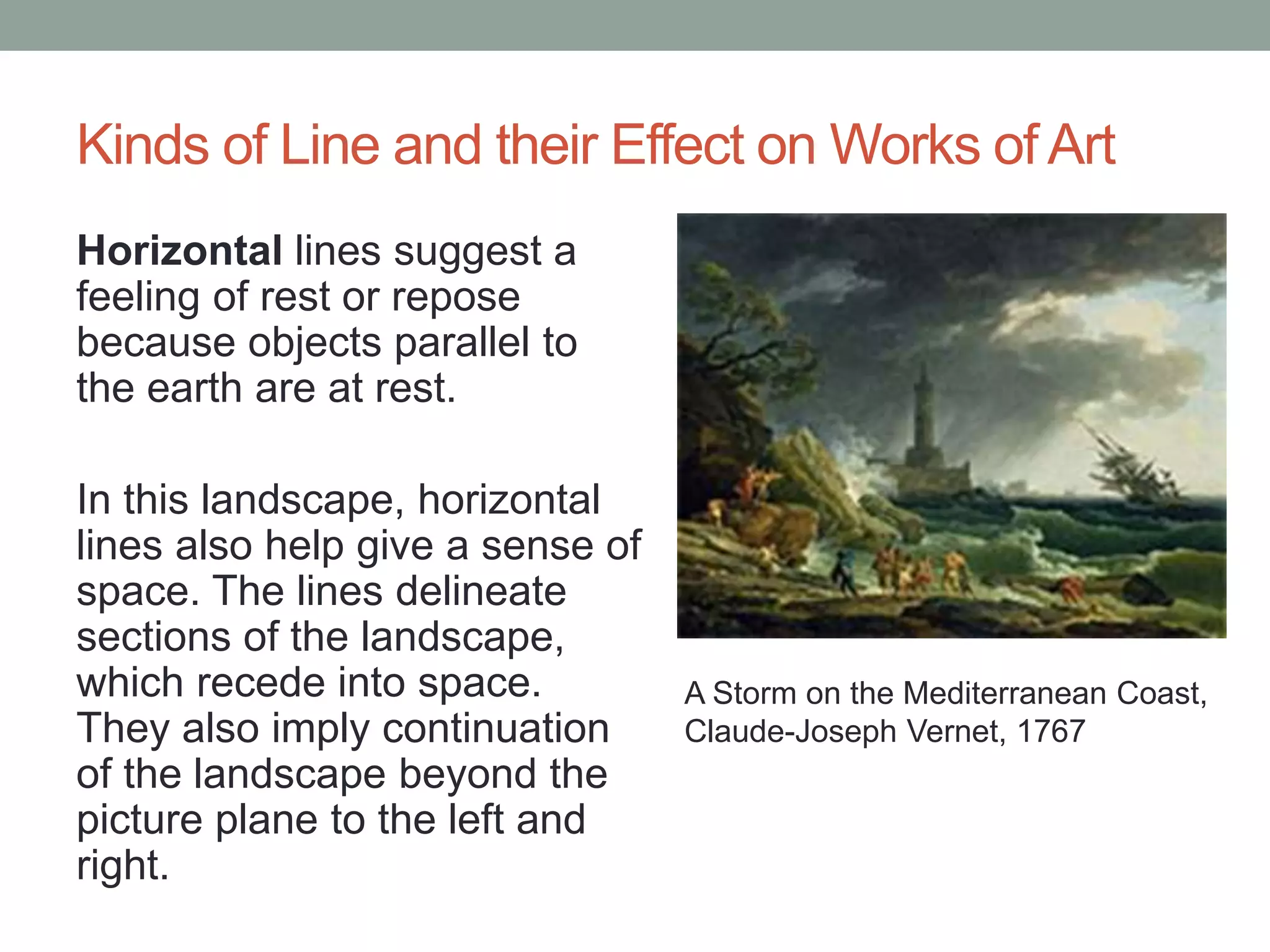 Visual perction lesson 3 understanding line | PPTX