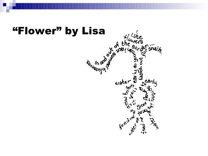 Visual Poetry Using Words to Draw