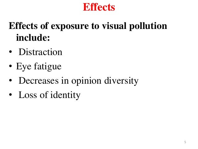 Visual Pollution