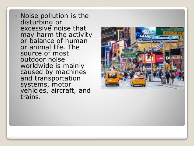 What are some causes of visual pollution?