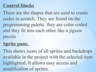 VISUAL PROGRAMMING CONCEPTS for junior sch | PPTX