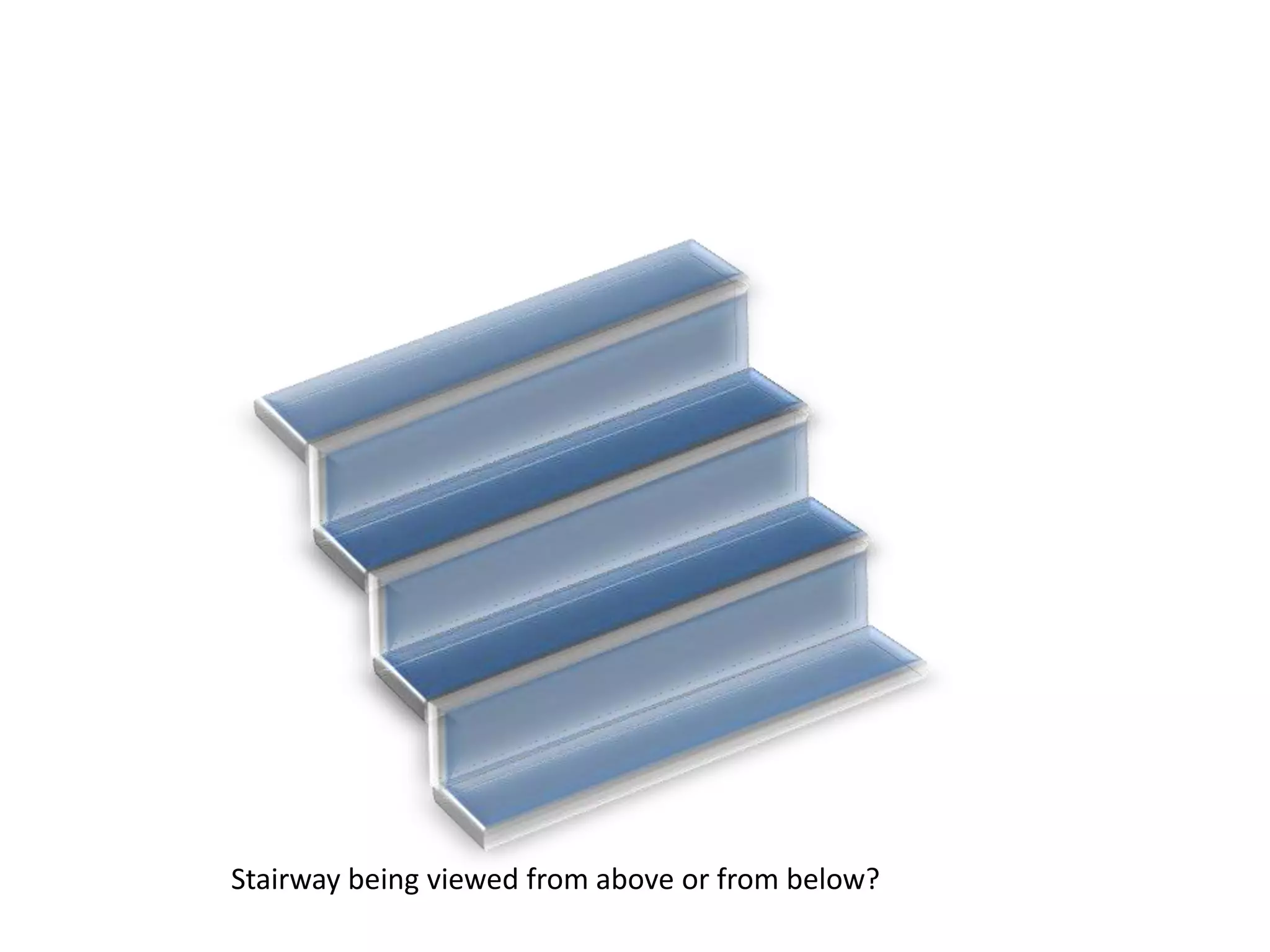 Stairway being viewed from above or from below?
 