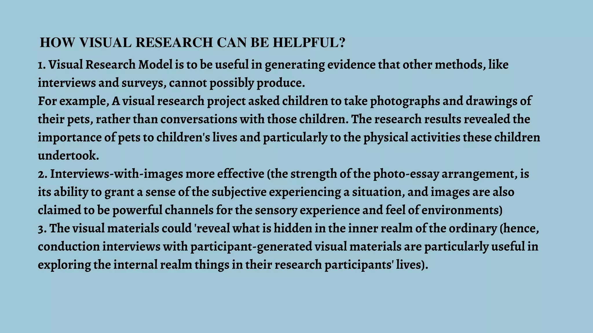 Visual research | PDF
