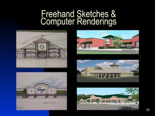 Freehand Sketches &
Computer Renderings




                      25
 