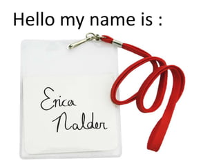 Hello my name is : 