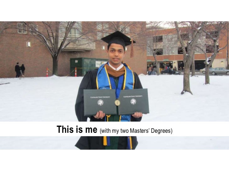 Resume two masters degrees