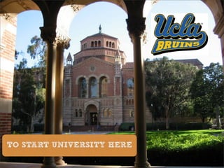 TO START UNIVERSITY HERE
 