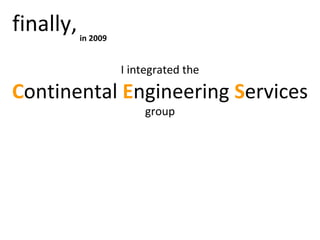 Some personal  achievements ... 