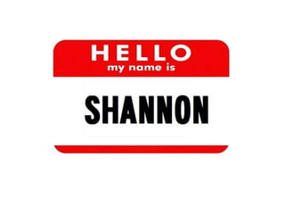 Visual Resume Of Shannon Ketcham