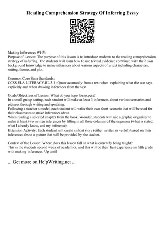 Visual Rhetorical Analysis Essay Examples | PDF