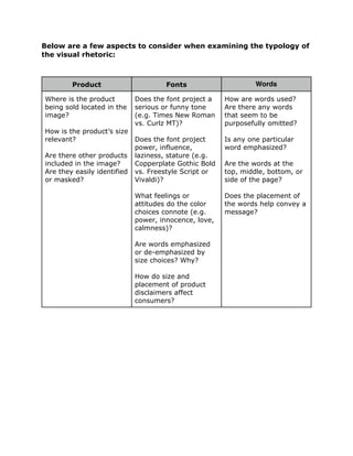 Funny Visual Rhetoric