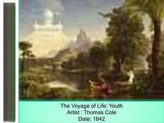 The Voyage of Life: Youth
Artist : Thomas Cole
Date: 1842
 