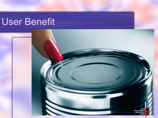 User Benefit 
