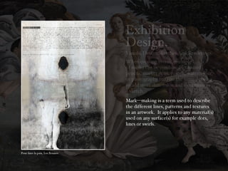  Exhibition Design: Visuals And Visualising