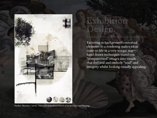  Exhibition Design: Visuals And Visualising