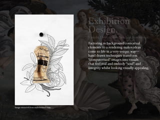  Exhibition Design: Visuals And Visualising