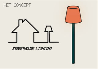 HET CONCEPT

STREETHOUSE LIGHTING

 