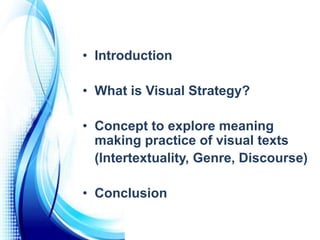 Visual strategies | PPTX