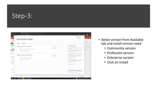 Visual studio | PPTX