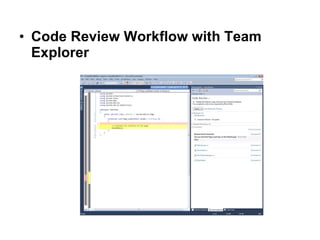 Code Review Workflow with Team Explorer   