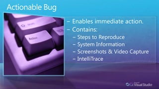 Developer fixes bug.