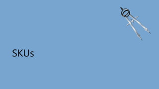 SKUs
 