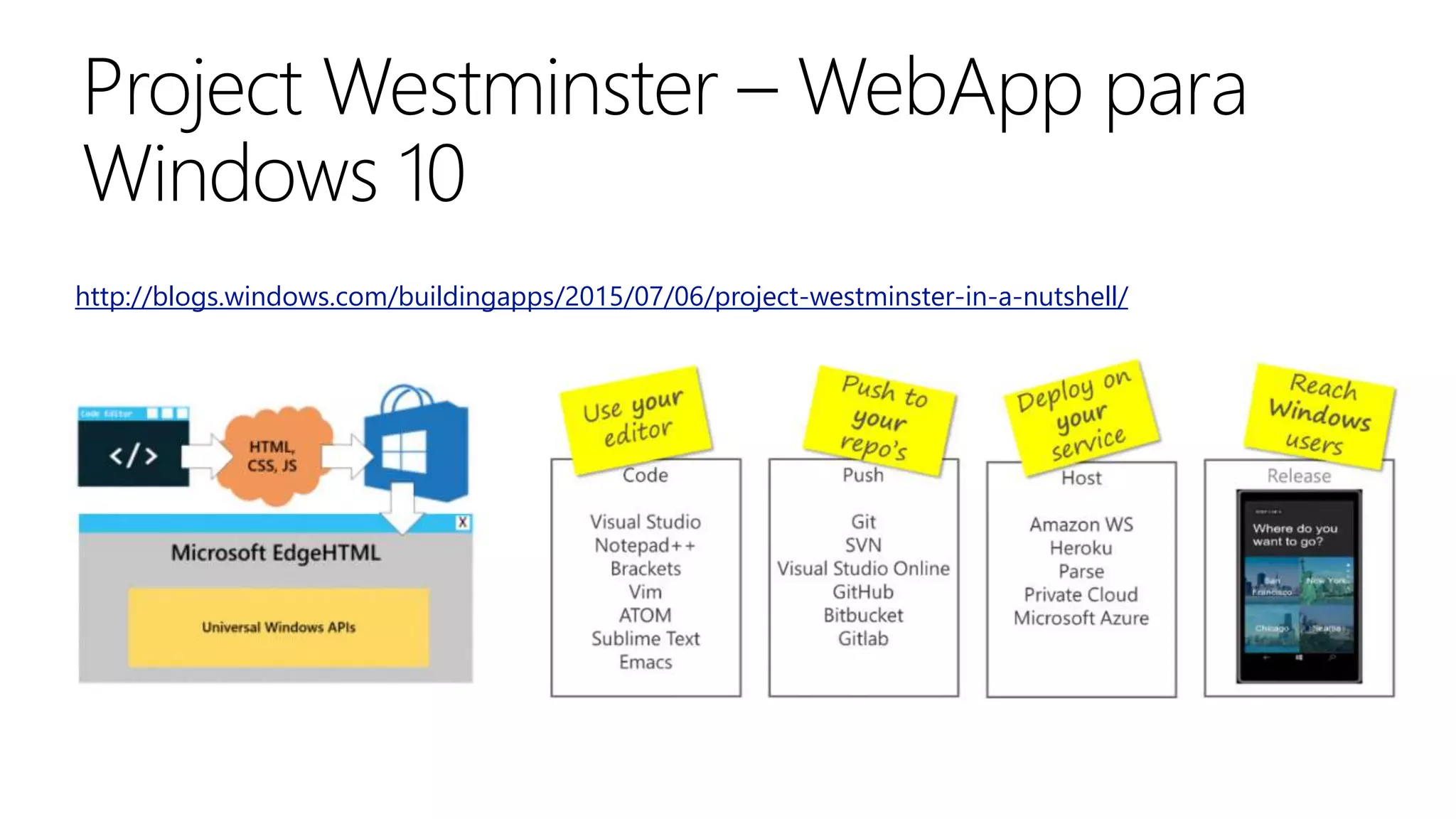 http://blogs.windows.com/buildingapps/2015/07/06/project-westminster-in-a-nutshell/
 