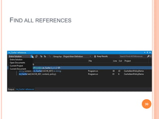 FIND ALL REFERENCES
30
 