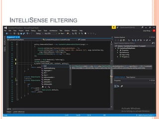 INTELLISENSE FILTERING
48
 
