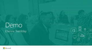 Photo used under CC http://www.wocintechchat.com/
Etienne Tremblay
 