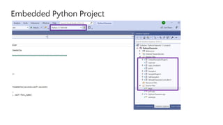 Embedded Python Project
 